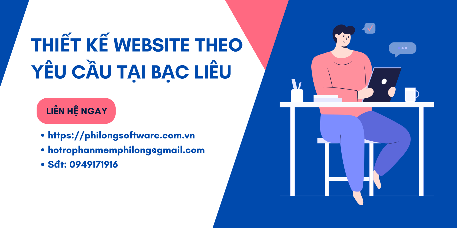 Thiết kế website tại Bạc Liêu | Uy tín | Giá rẻ | Trọn đời