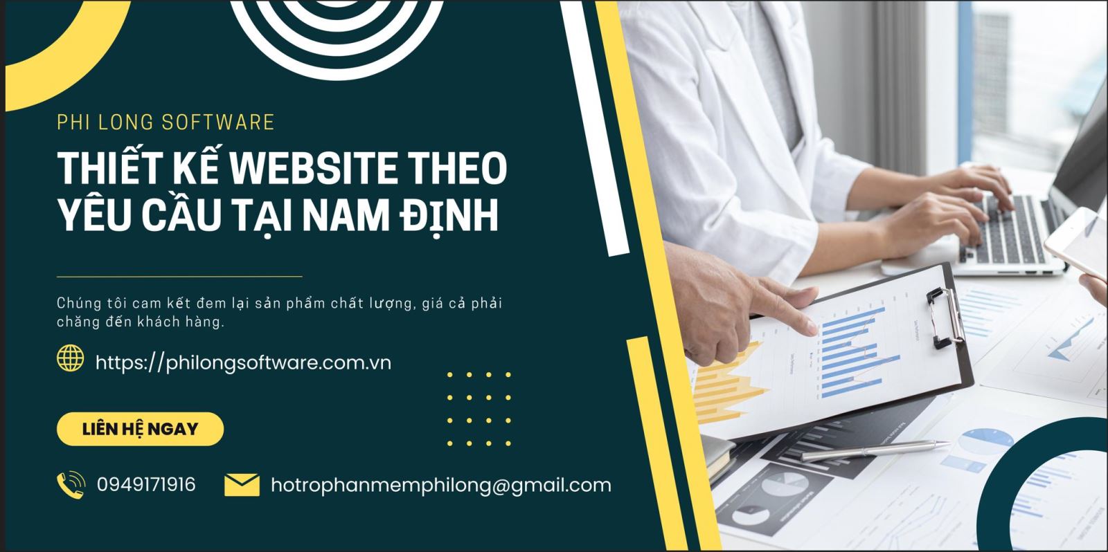 Thiết kế website tại Nam Định | Uy tín | Giá rẻ | philongsoftware thiết kế theo yêu cầu