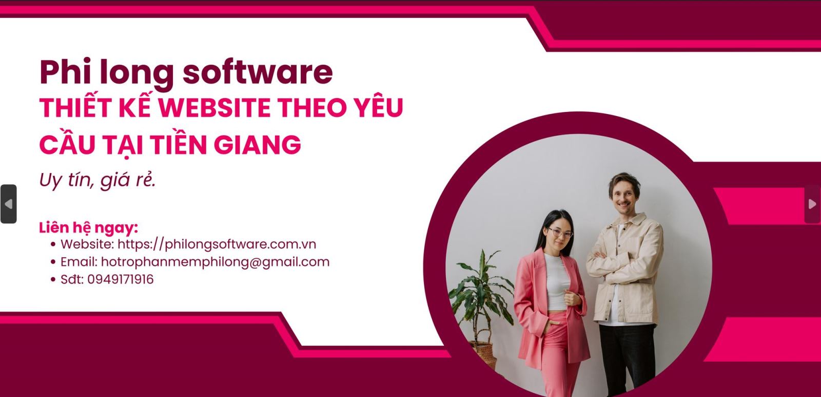 Thiết kế website tại Tiền Giang | TP. Mỹ Tho | Uy tín | Giá rẻ | theo yêu cầu cua khách hàng